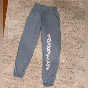 TALENTLESS  Joggers in light blue with White Logo